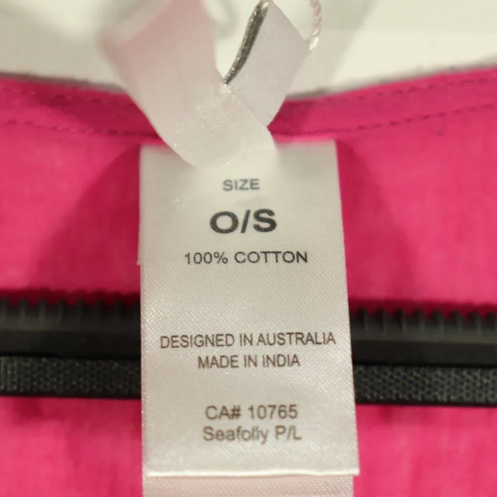 NWT Seafolly X Revolve Amnesia Kaftan in Magenta Haze One Size - Picture 8 of 9